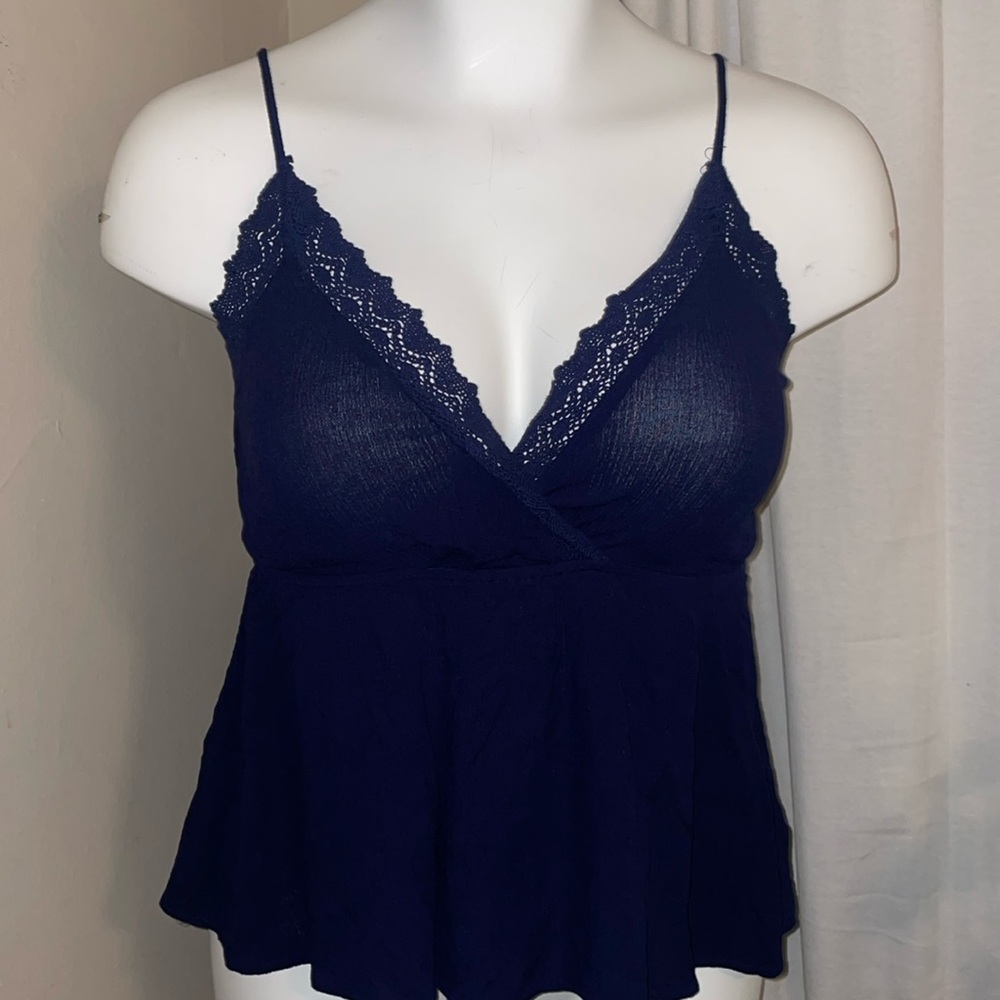 Navy Boho Cami